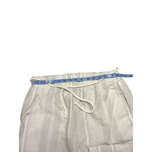 ⭐️SIGRID OLSEN Striped Linen Coastal Pants Large EUC!⭐️ - Picture 3 of 5